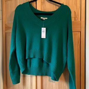 American eagle green sweater